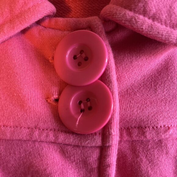 Vintage Passport Girl Dress Jacket Child’s Large Pink 1960’s Style Short Sleeve - Picture 3 of 10